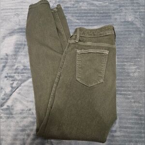 Justblack Olive Green Skinny Jeans!